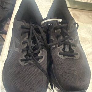 Oasis Black Athletic Shoes